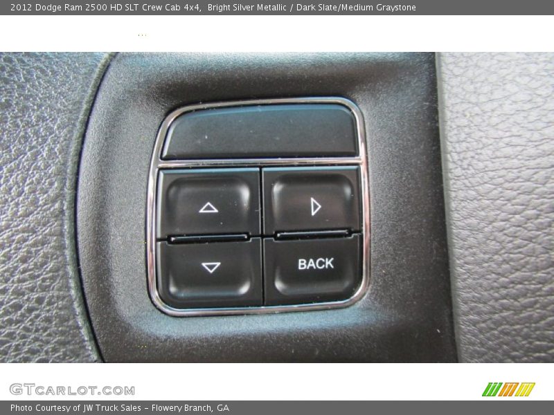 Bright Silver Metallic / Dark Slate/Medium Graystone 2012 Dodge Ram 2500 HD SLT Crew Cab 4x4