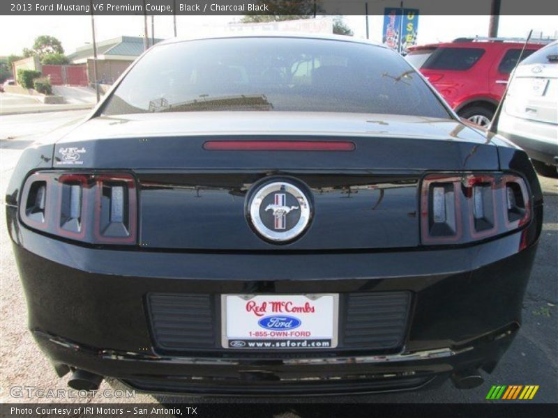Black / Charcoal Black 2013 Ford Mustang V6 Premium Coupe