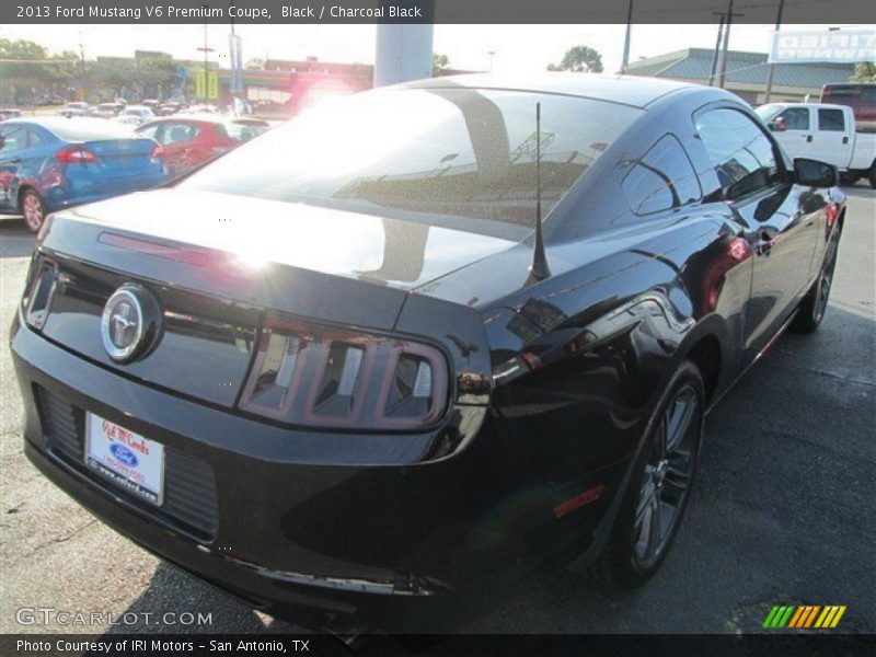 Black / Charcoal Black 2013 Ford Mustang V6 Premium Coupe