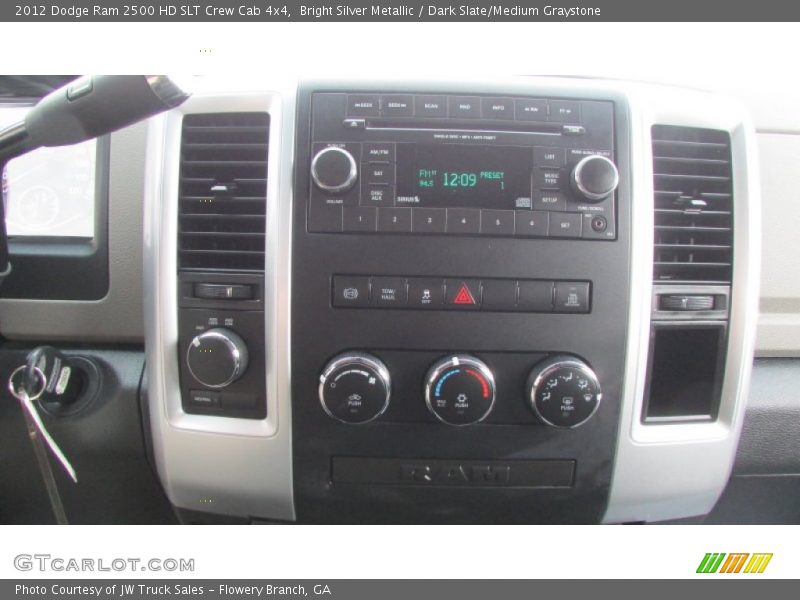 Bright Silver Metallic / Dark Slate/Medium Graystone 2012 Dodge Ram 2500 HD SLT Crew Cab 4x4
