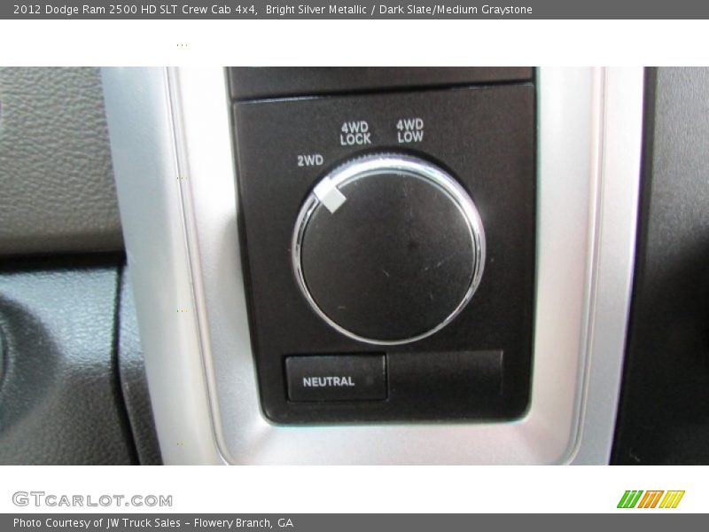 Bright Silver Metallic / Dark Slate/Medium Graystone 2012 Dodge Ram 2500 HD SLT Crew Cab 4x4