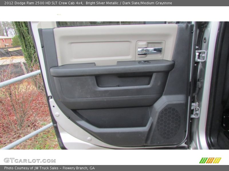 Bright Silver Metallic / Dark Slate/Medium Graystone 2012 Dodge Ram 2500 HD SLT Crew Cab 4x4