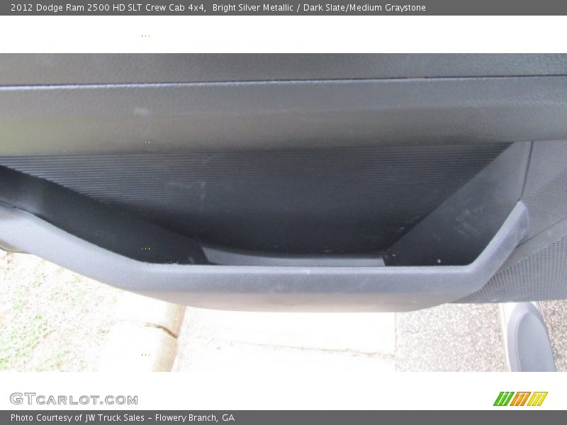 Bright Silver Metallic / Dark Slate/Medium Graystone 2012 Dodge Ram 2500 HD SLT Crew Cab 4x4