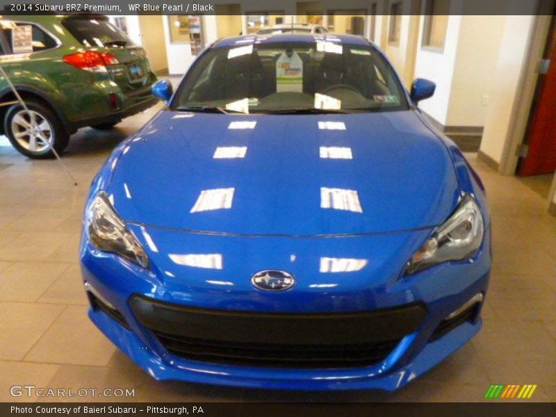 WR Blue Pearl / Black 2014 Subaru BRZ Premium