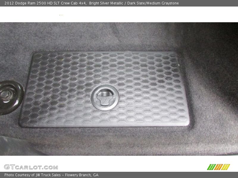 Bright Silver Metallic / Dark Slate/Medium Graystone 2012 Dodge Ram 2500 HD SLT Crew Cab 4x4