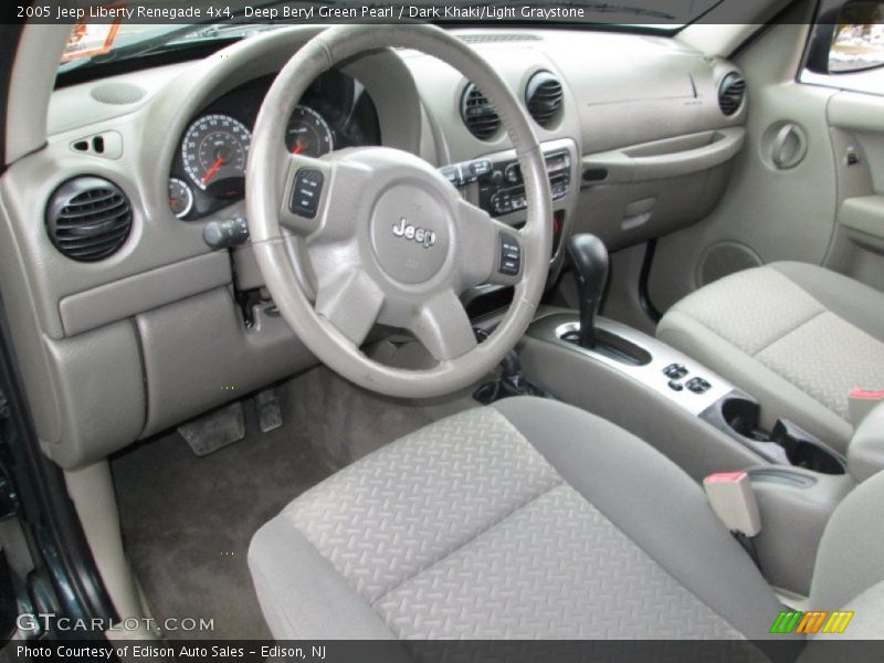 2005 Liberty Renegade 4x4 Dark Khaki/Light Graystone Interior
