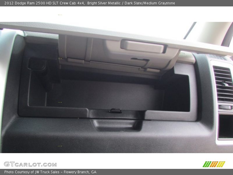 Bright Silver Metallic / Dark Slate/Medium Graystone 2012 Dodge Ram 2500 HD SLT Crew Cab 4x4