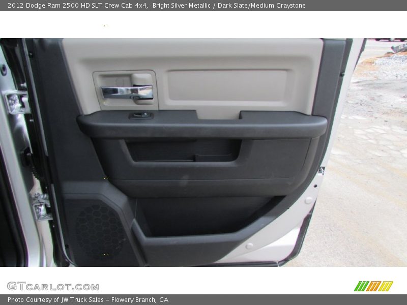 Bright Silver Metallic / Dark Slate/Medium Graystone 2012 Dodge Ram 2500 HD SLT Crew Cab 4x4