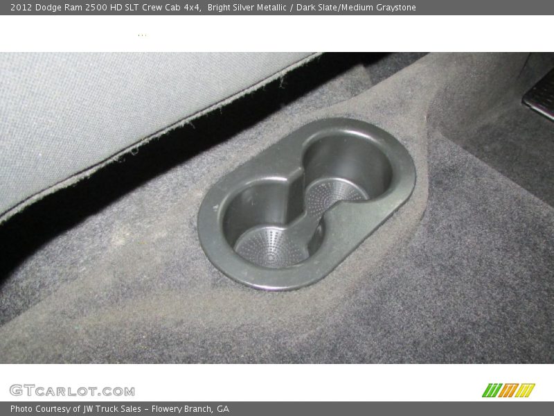 Bright Silver Metallic / Dark Slate/Medium Graystone 2012 Dodge Ram 2500 HD SLT Crew Cab 4x4
