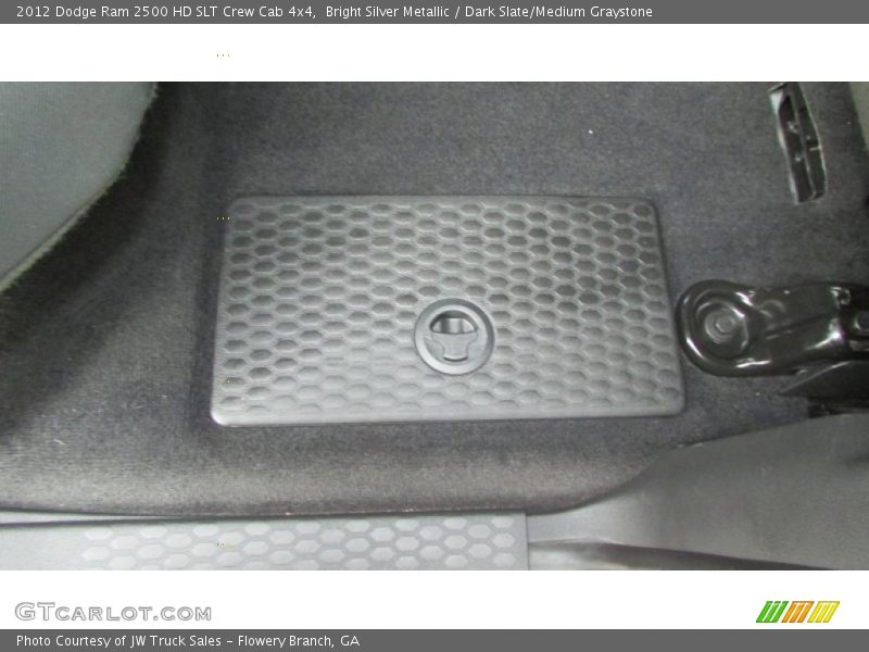 Bright Silver Metallic / Dark Slate/Medium Graystone 2012 Dodge Ram 2500 HD SLT Crew Cab 4x4