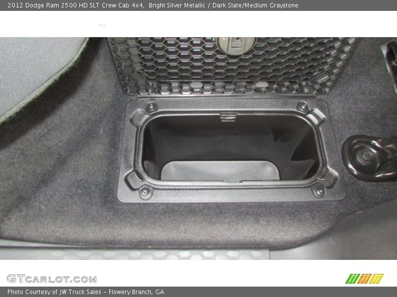 Bright Silver Metallic / Dark Slate/Medium Graystone 2012 Dodge Ram 2500 HD SLT Crew Cab 4x4