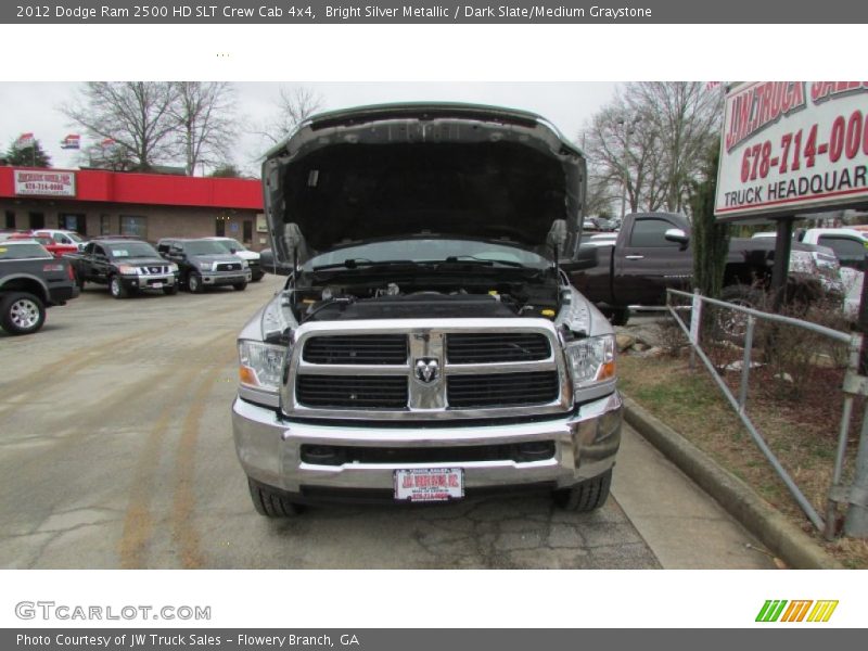 Bright Silver Metallic / Dark Slate/Medium Graystone 2012 Dodge Ram 2500 HD SLT Crew Cab 4x4