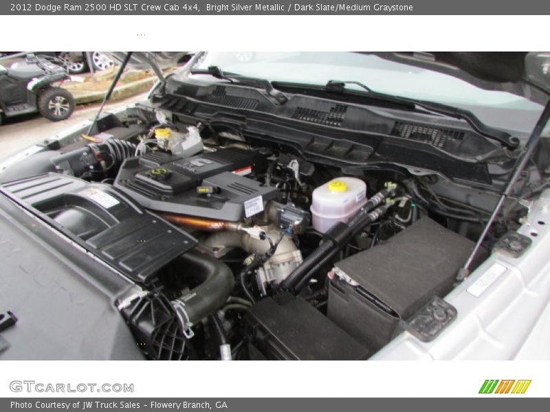 Bright Silver Metallic / Dark Slate/Medium Graystone 2012 Dodge Ram 2500 HD SLT Crew Cab 4x4