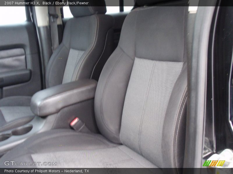 Front Seat of 2007 H3 X