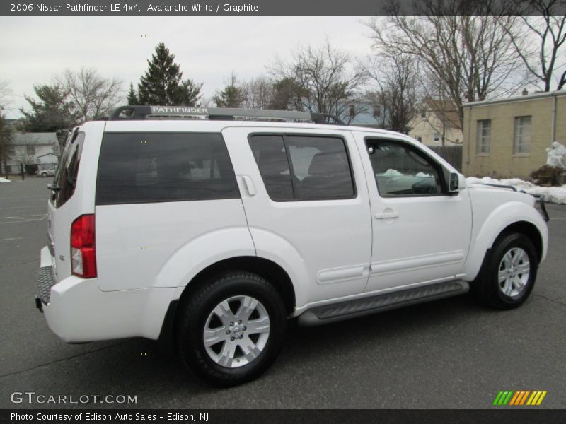 Avalanche White / Graphite 2006 Nissan Pathfinder LE 4x4