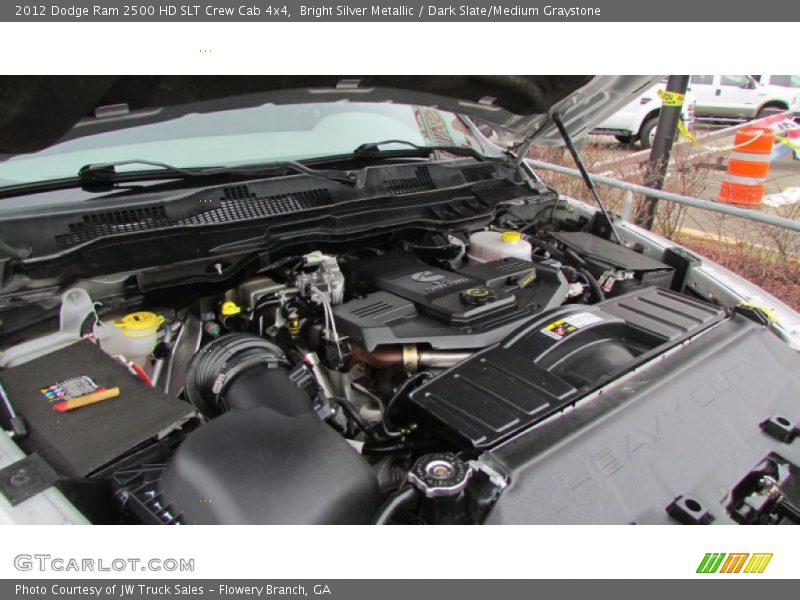 Bright Silver Metallic / Dark Slate/Medium Graystone 2012 Dodge Ram 2500 HD SLT Crew Cab 4x4