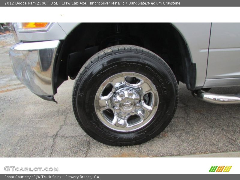 Bright Silver Metallic / Dark Slate/Medium Graystone 2012 Dodge Ram 2500 HD SLT Crew Cab 4x4