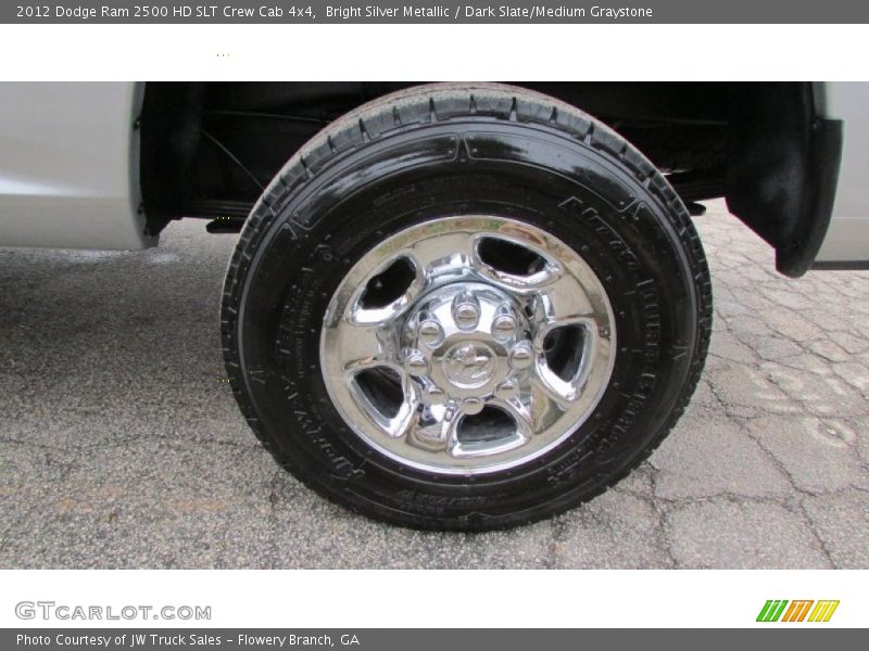 Bright Silver Metallic / Dark Slate/Medium Graystone 2012 Dodge Ram 2500 HD SLT Crew Cab 4x4