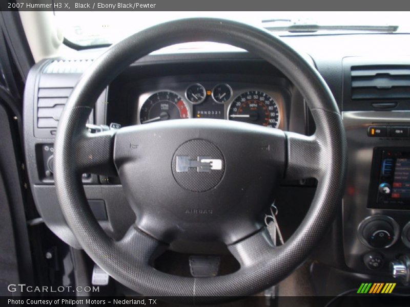  2007 H3 X Steering Wheel