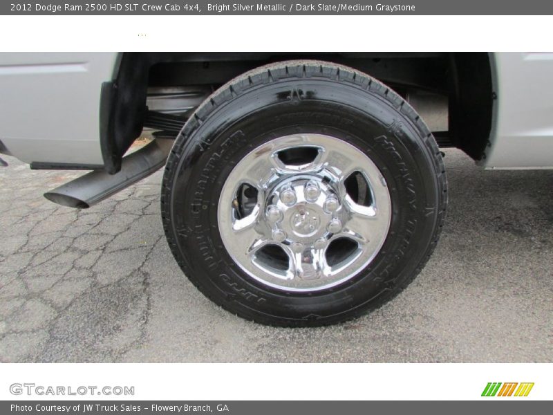 Bright Silver Metallic / Dark Slate/Medium Graystone 2012 Dodge Ram 2500 HD SLT Crew Cab 4x4