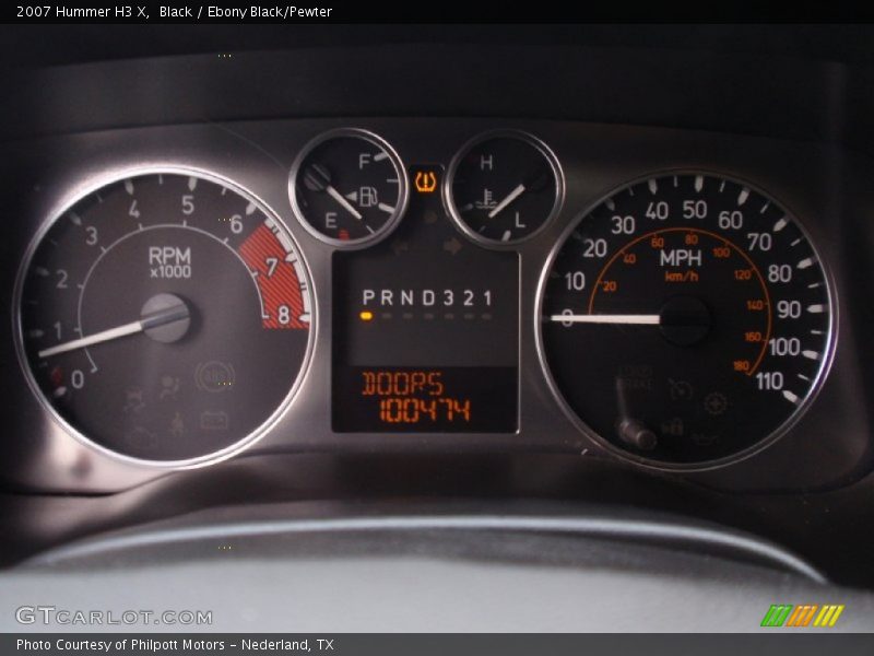  2007 H3 X X Gauges