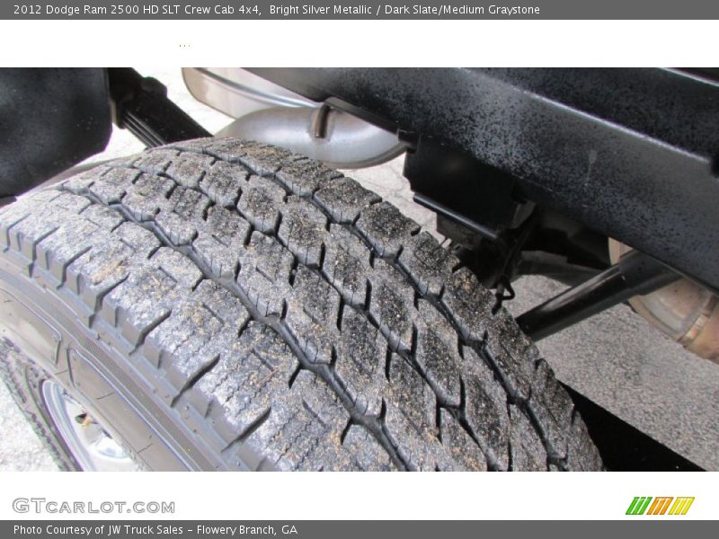 Bright Silver Metallic / Dark Slate/Medium Graystone 2012 Dodge Ram 2500 HD SLT Crew Cab 4x4