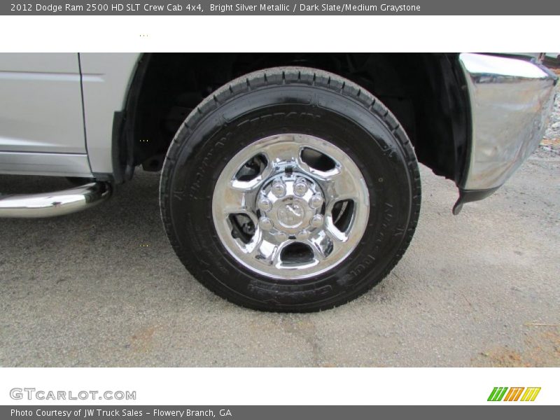 Bright Silver Metallic / Dark Slate/Medium Graystone 2012 Dodge Ram 2500 HD SLT Crew Cab 4x4