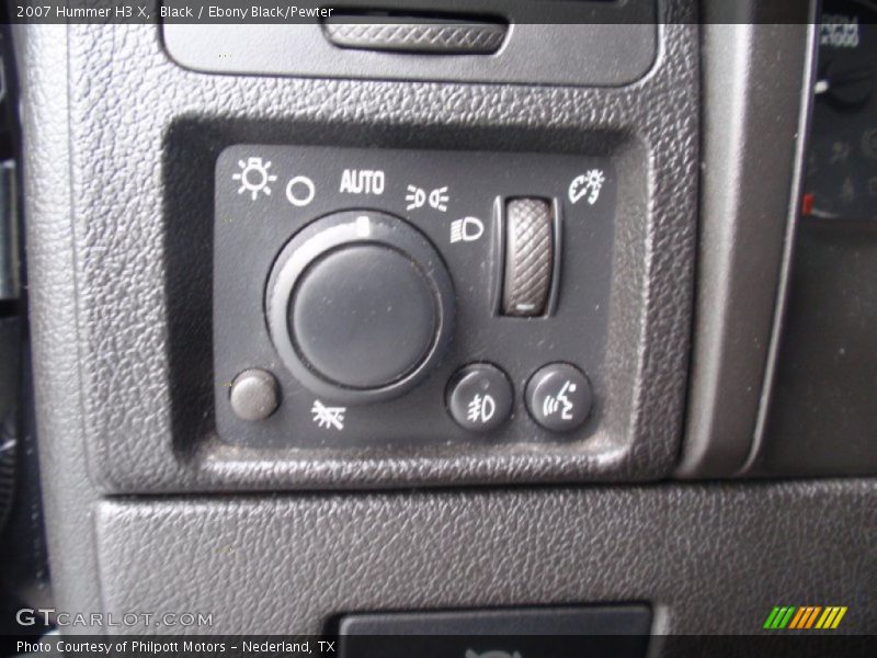 Controls of 2007 H3 X