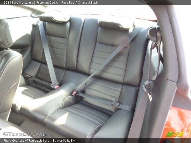 Race Red / Charcoal Black 2014 Ford Mustang V6 Premium Coupe