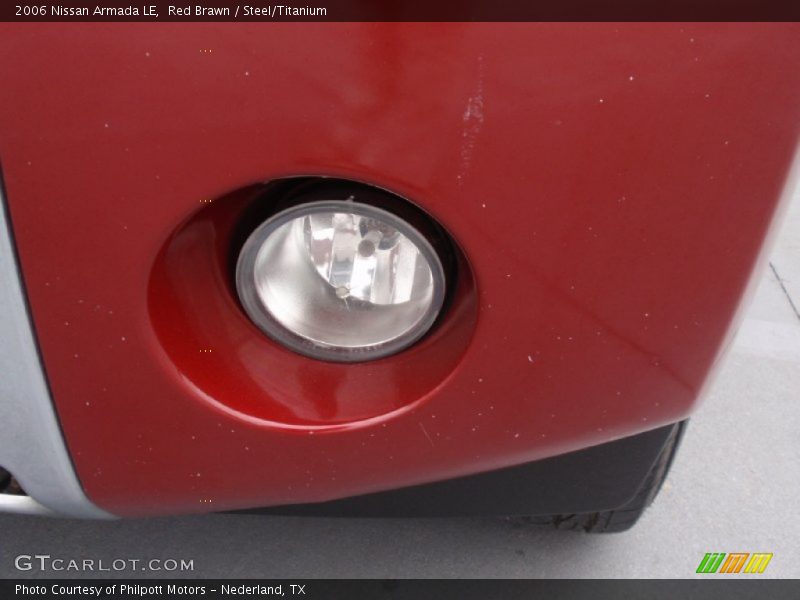 Red Brawn / Steel/Titanium 2006 Nissan Armada LE