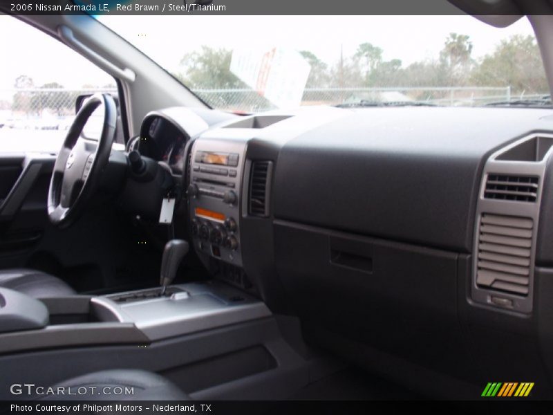 Red Brawn / Steel/Titanium 2006 Nissan Armada LE