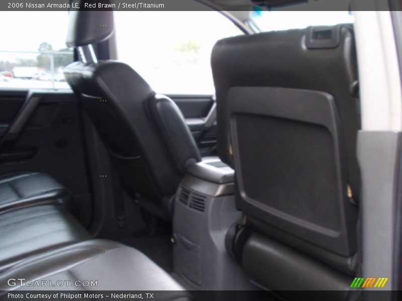 Red Brawn / Steel/Titanium 2006 Nissan Armada LE