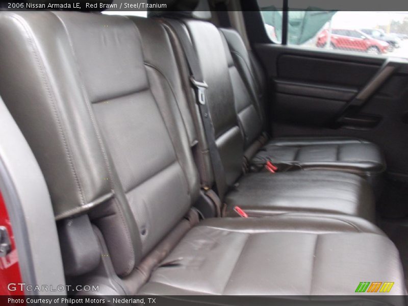 Red Brawn / Steel/Titanium 2006 Nissan Armada LE