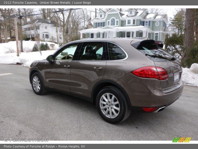 Umber Brown Metallic / Luxor Beige 2012 Porsche Cayenne