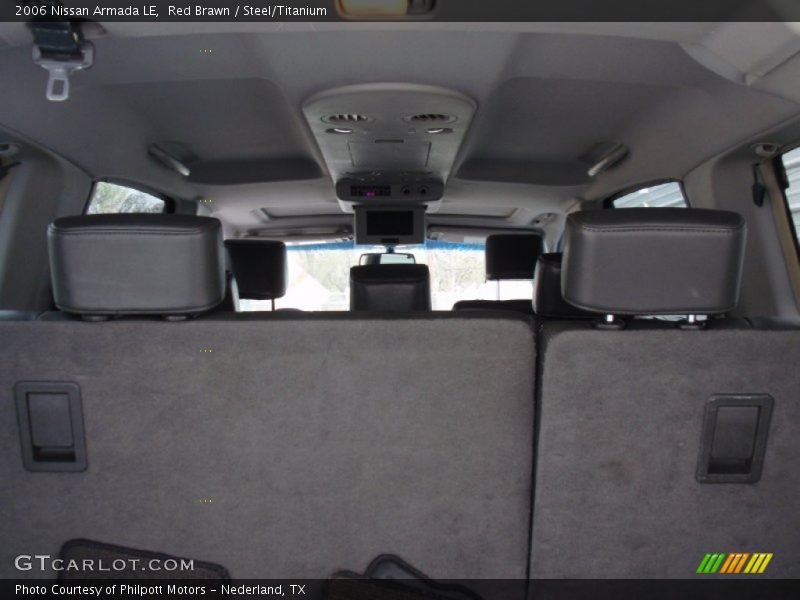 Red Brawn / Steel/Titanium 2006 Nissan Armada LE