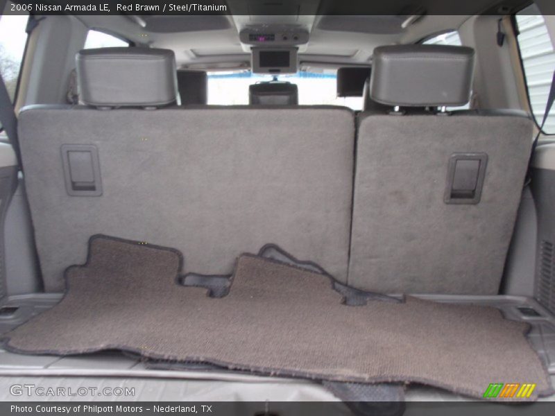 Red Brawn / Steel/Titanium 2006 Nissan Armada LE