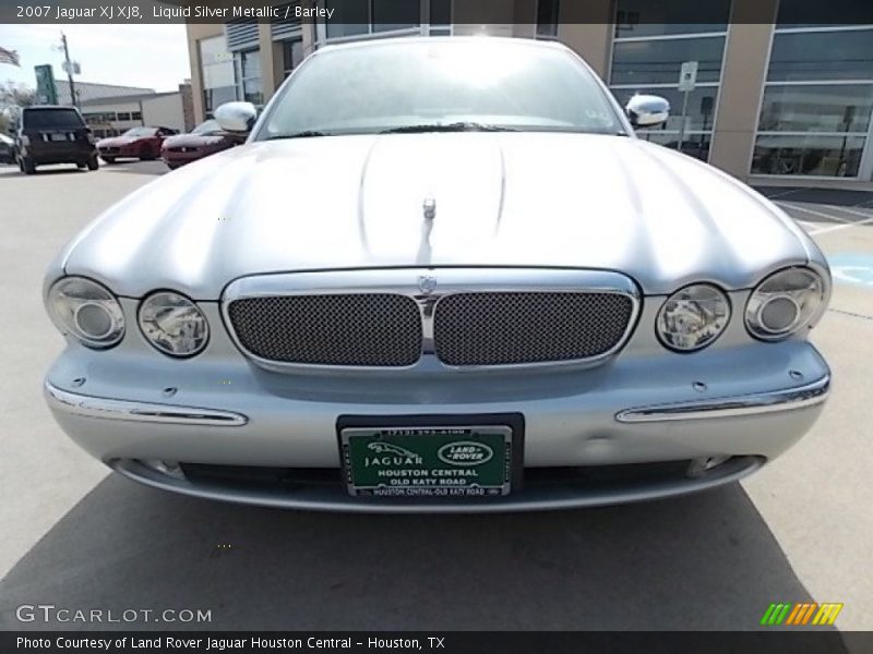 Liquid Silver Metallic / Barley 2007 Jaguar XJ XJ8