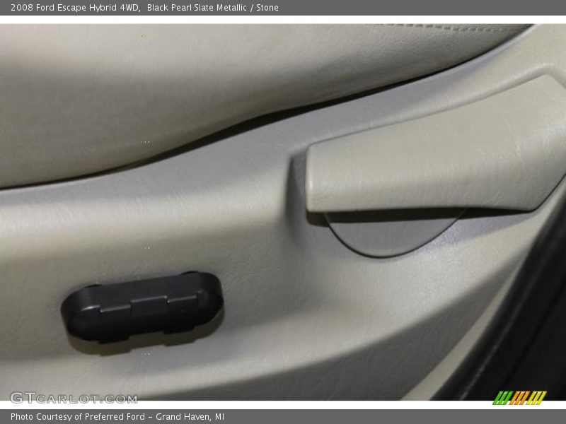 Black Pearl Slate Metallic / Stone 2008 Ford Escape Hybrid 4WD