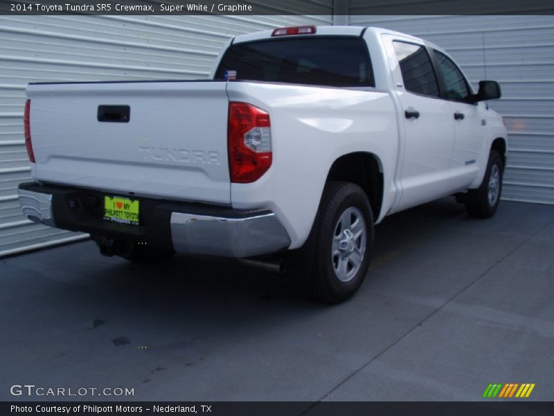 Super White / Graphite 2014 Toyota Tundra SR5 Crewmax