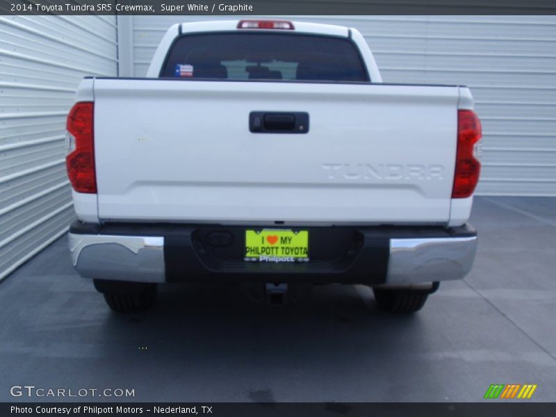 Super White / Graphite 2014 Toyota Tundra SR5 Crewmax