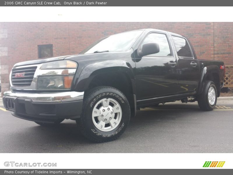 Onyx Black / Dark Pewter 2006 GMC Canyon SLE Crew Cab