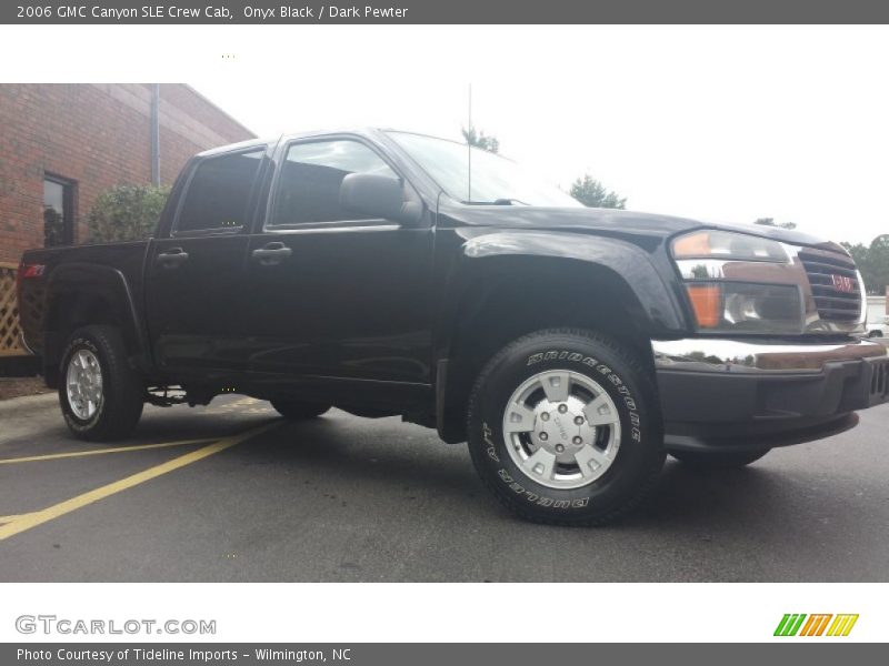 Onyx Black / Dark Pewter 2006 GMC Canyon SLE Crew Cab