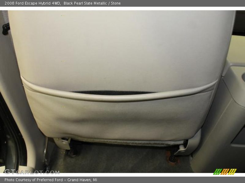 Black Pearl Slate Metallic / Stone 2008 Ford Escape Hybrid 4WD