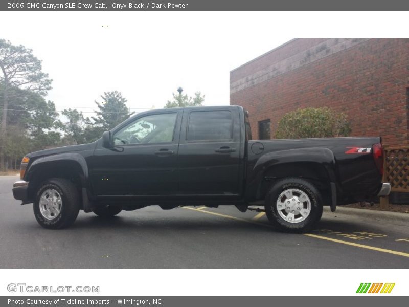 Onyx Black / Dark Pewter 2006 GMC Canyon SLE Crew Cab