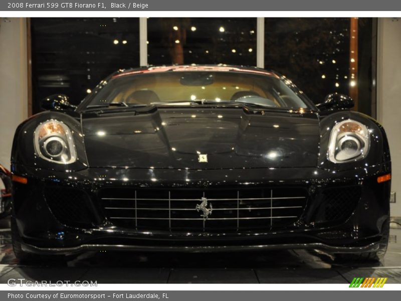 Black / Beige 2008 Ferrari 599 GTB Fiorano F1
