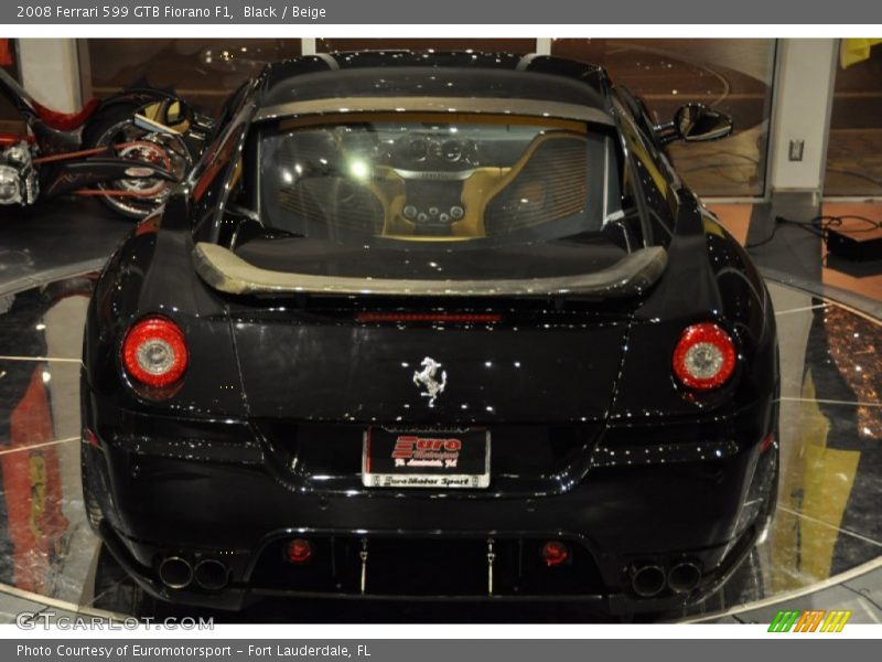 Black / Beige 2008 Ferrari 599 GTB Fiorano F1