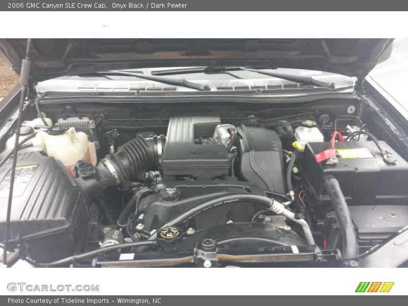 Onyx Black / Dark Pewter 2006 GMC Canyon SLE Crew Cab