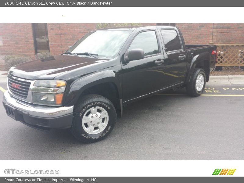 Onyx Black / Dark Pewter 2006 GMC Canyon SLE Crew Cab
