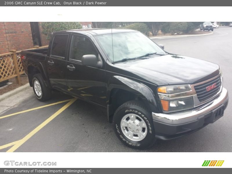 Onyx Black / Dark Pewter 2006 GMC Canyon SLE Crew Cab