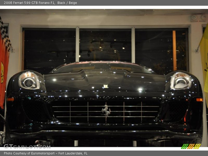 Black / Beige 2008 Ferrari 599 GTB Fiorano F1
